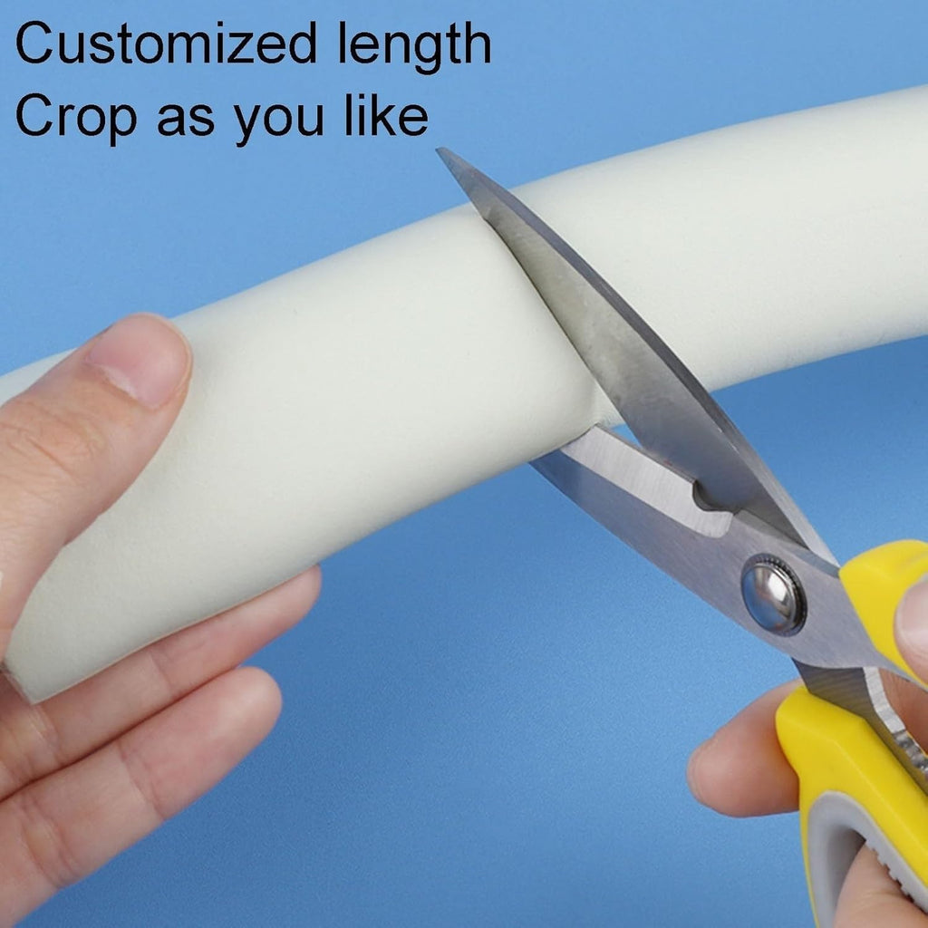 Corner Protectors，Foam Edge Protectors， Furniture Edge and Corner Guards, Table Corner Protectors Adhesive, Proof Corners and Edges Bumper, Protective Foam Cushion Coffee Table(Blue,10m)