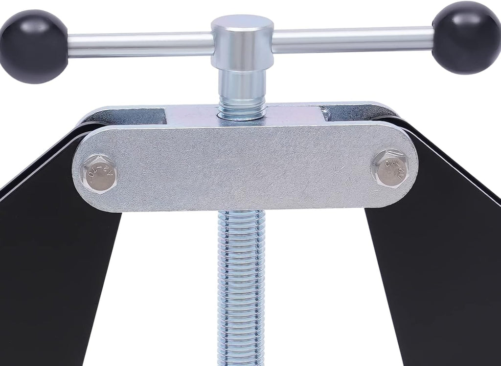 5-12 in Pipe Clamp Versatile Pipe Alignment Clamp Heavy Duty Pipe Clamp with T-shaped Handle Pipe Alignment Tool, Strong Hand Tools for Pipe Fitting Fit Up and Welding,Black