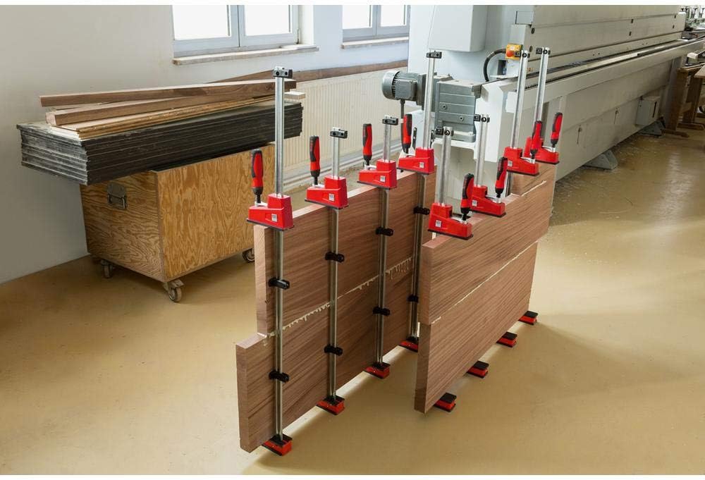 Bessey - K-BODY REVOlution 18' Parallel Clamps with Composite Plastic Handle and 3-3/4-In. Throat Depth - 2-Pack