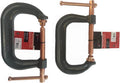 TCCC129300HD XTRweld 12in Clamp, C, 9300 PSI, Steel, Gray