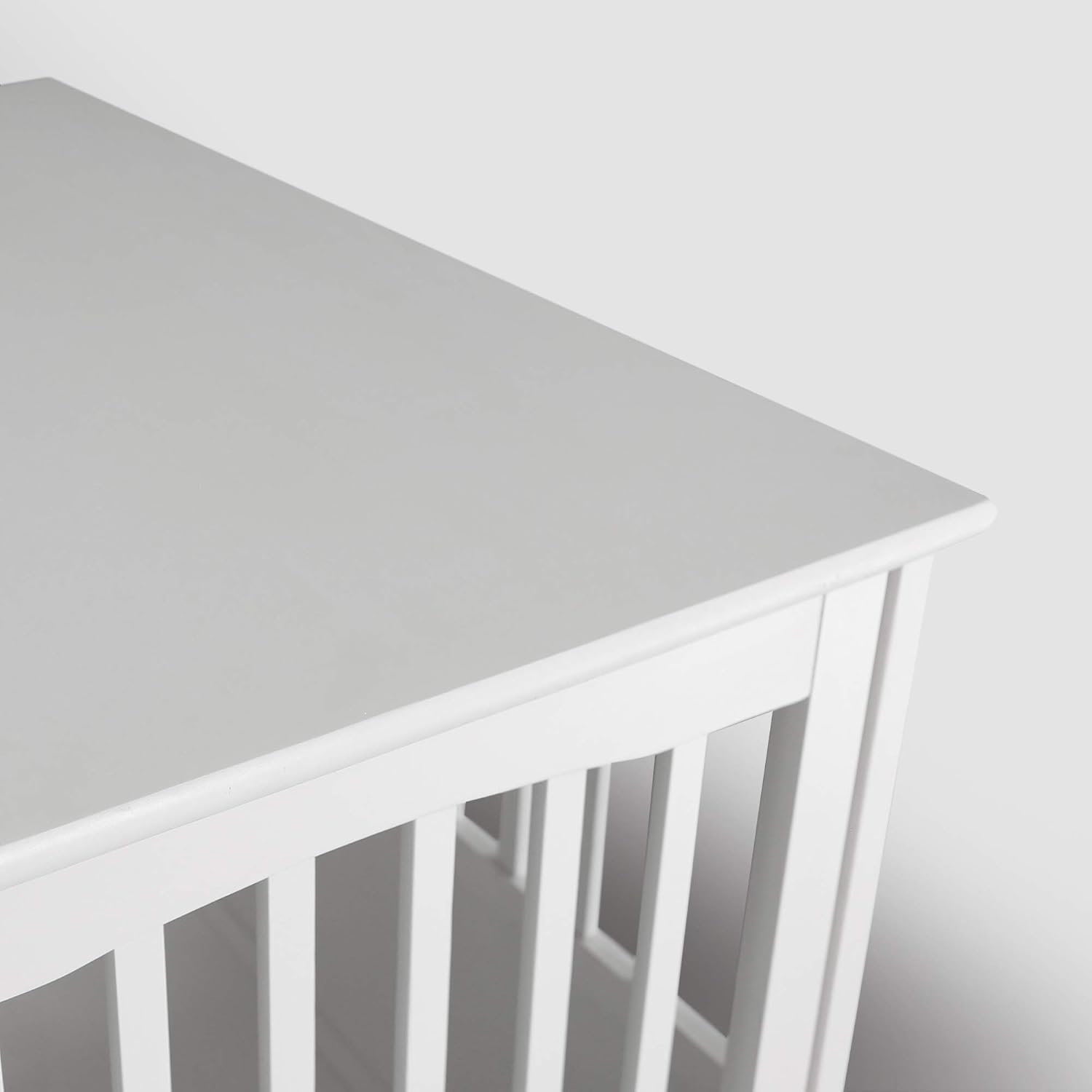 Casual Home Wooden Pet Crate, End Table, Medium, New White