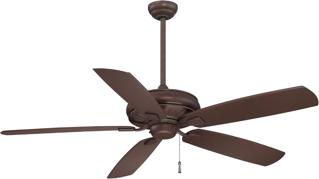 Minka-Aire F532-ORB Sunseeker 60 Inch Outdoor Ceiling Fan Pull Chain in Oil Rubbed Bronze Finish