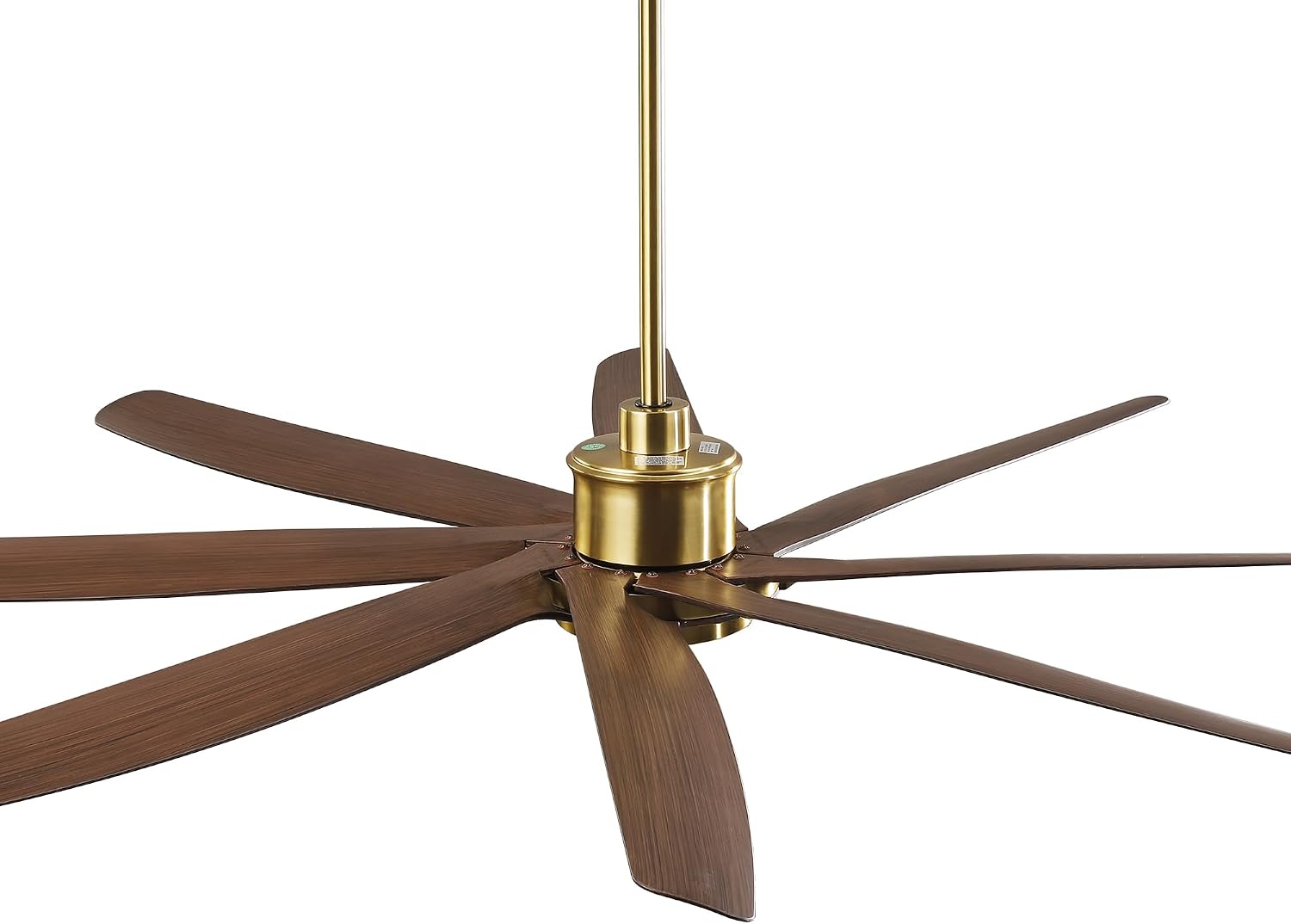 Parrot Uncle 72 Inch Ceiling Fans with Lights and Remote, Modern Gold Chandelier Ceiling Fan, Dimmable LED & 3CCT, 6 Speeds Reversible DC Motor, Timer, Lighting Ceiling Fans for Bedroom Living Room