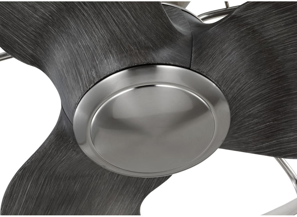 Progress Lighting P250096-009 Bastrop 26' Damp Rated Ceiling Fan, Brushed Nickel