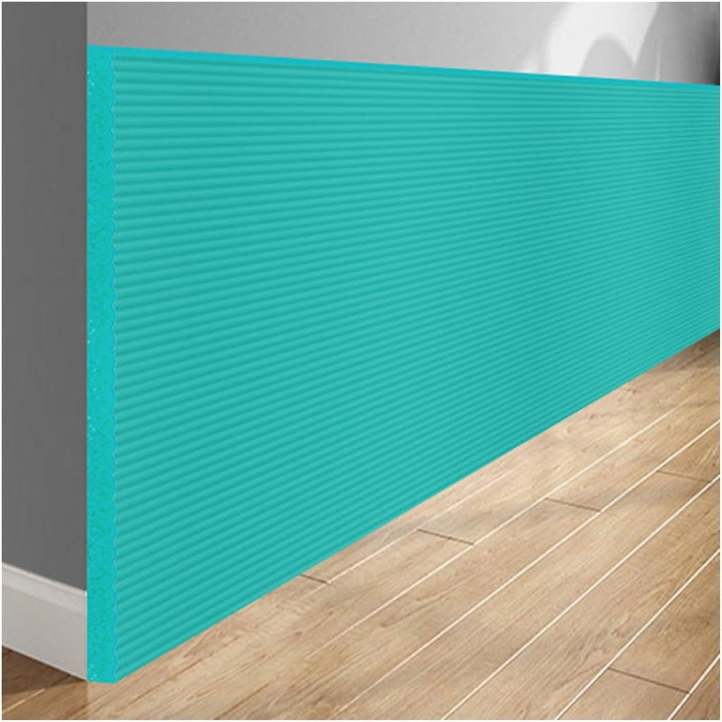 Foam Edge Protectors for Garage & Home - Safety Bumper Strip for Wall Guards, Tables, Chairs, Playroom & Headboard Corner Padding (Light Green, 110cm)