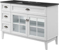 Sink Vanity Cabinet, Wood, White Black, Modern Contemporary, Hotel Bedroom Bathroom Master Suite