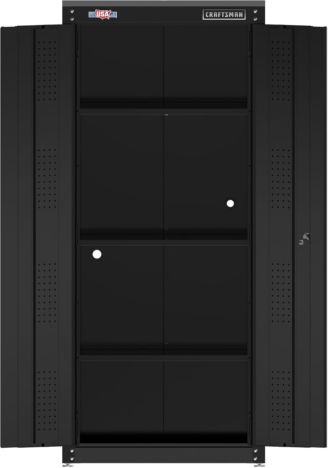 CRAFTSMAN Metal Garage Storage Cabinet, Floor Cabinet, 32 Inch (CMST23201BK)