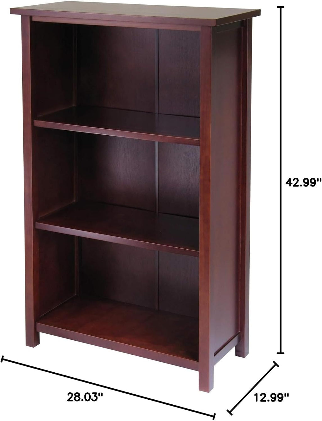 Verona 3- Section M Storage Shelf with 6 Foldable Beige Color Fabric Baskets