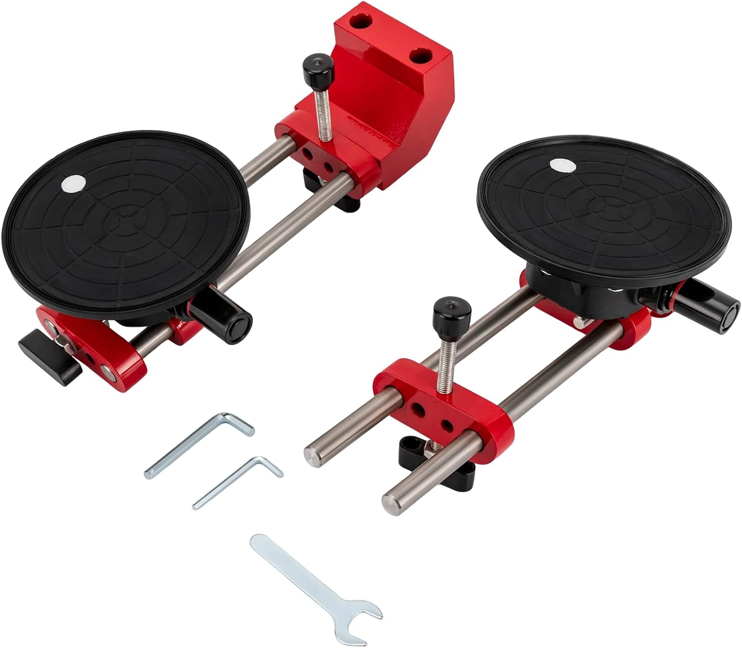 DYRABREST 90 Degree Countertop Seam Setter Right Angle Adjustable Seamless Stone Seaming Tool Heavy Duty Corner Clamps for Granite, Stone, Marble, Slab