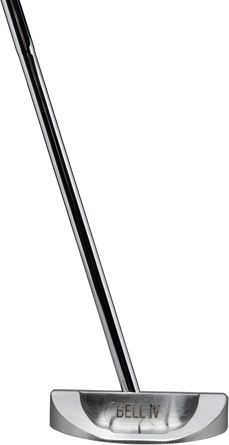 Bell IV N-390 No-Offset CNC Milled Center Shaft Full-Mallet Golf Putter + Winn 15' Counter-Balance Grip | Made in USA