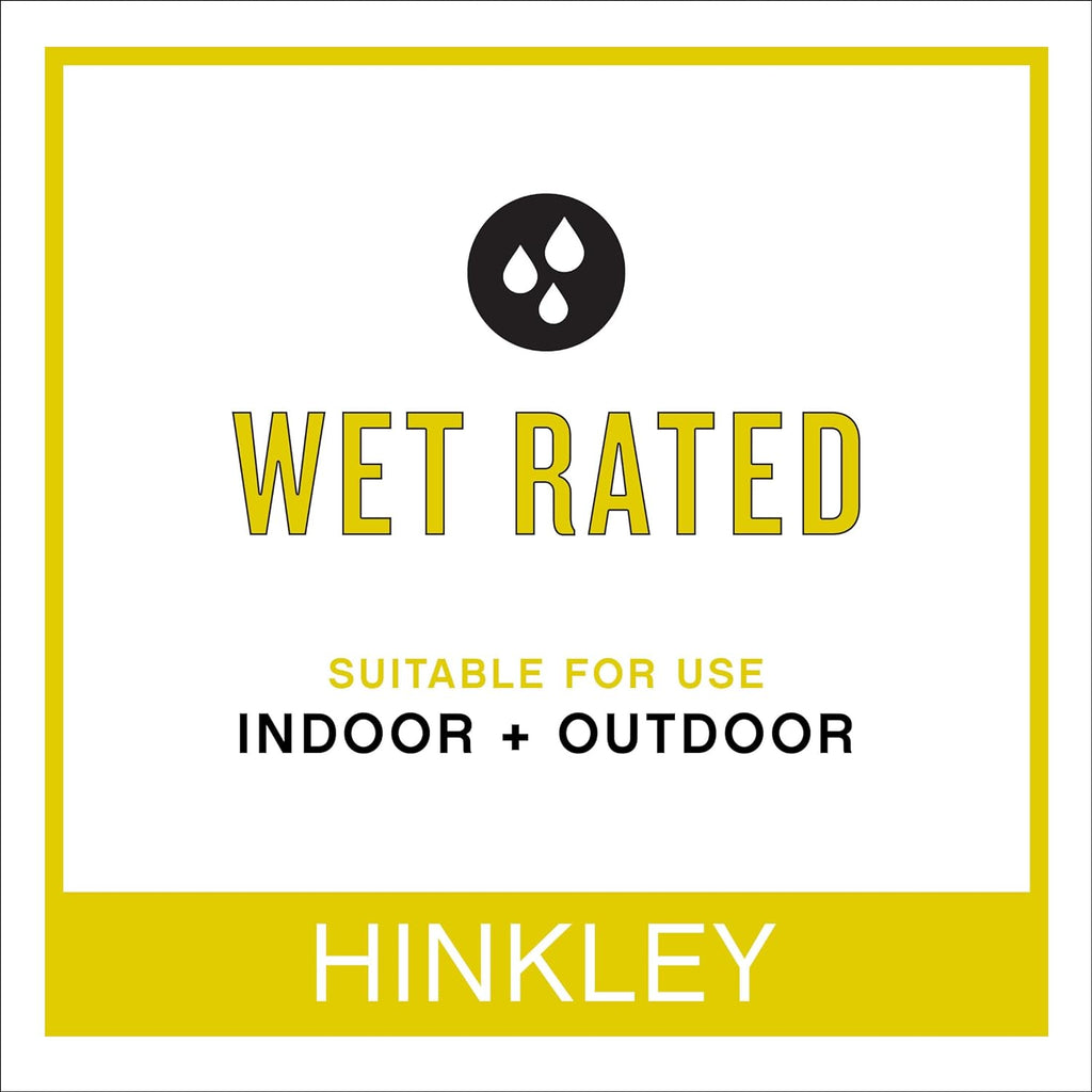 Hinkley Sawyer 36' LED Indoor/Outdoor Smart Fandelier, Rustic Western style, Multiple Down Rods, 16' blade sweep, Matte White and Weathered Wood