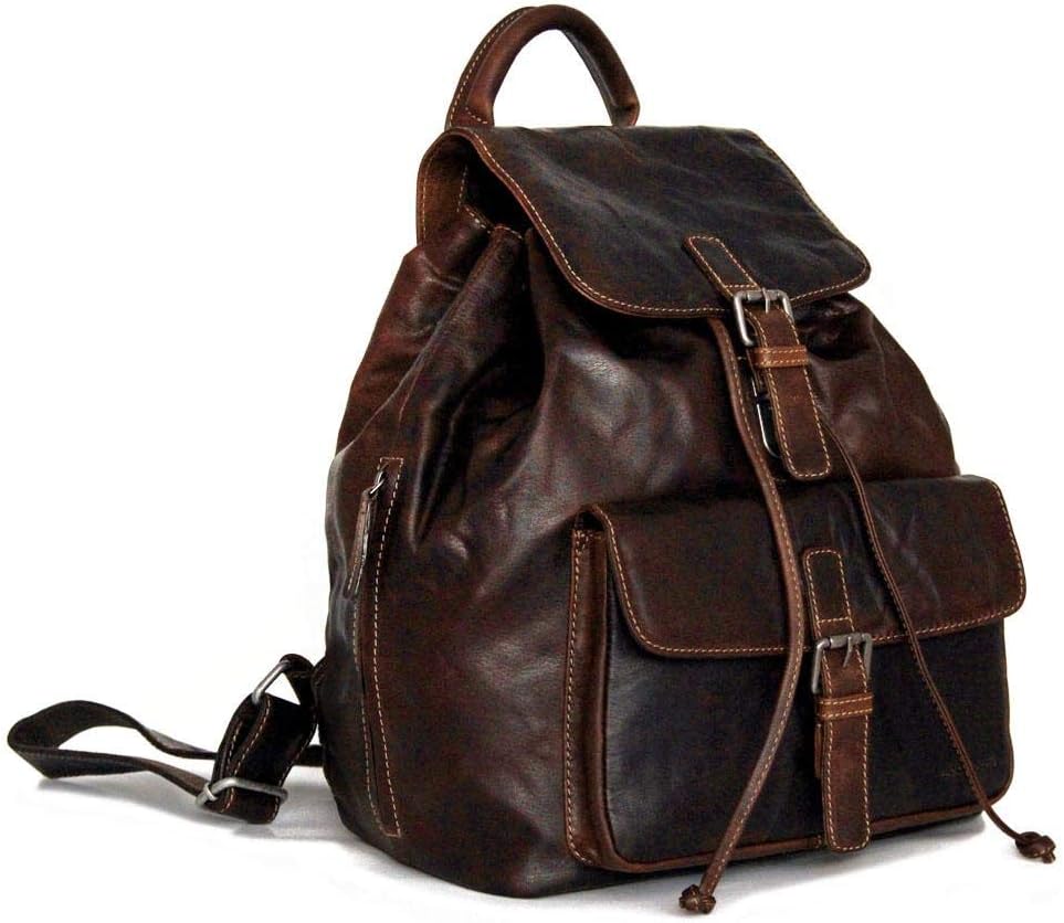 Jack Georges Voyager Drawstring Backpack #7517 (Brown)