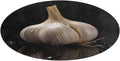 Raw Garlic Coral Velvet Round Floor Mat Non-Slip Bath Rug Floor Covering for Bathroom Vanity Guest Suite & Vacation Home