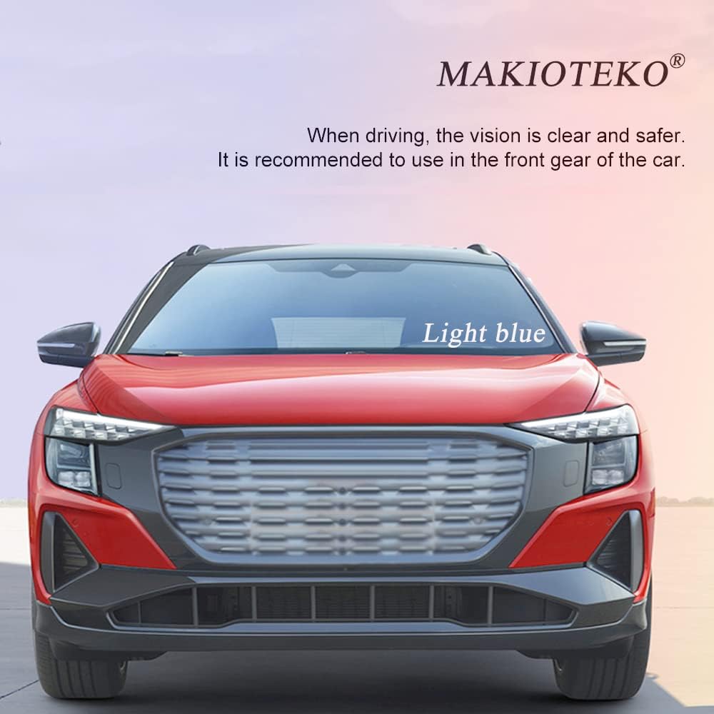 Window Tint Film for Cars, 80% VLT Nano Ceramic Window Tint Car Heat & UV Block Resistant Windshield Tint Blackout Window Tint Film for Car Shade,60in x 33ft(Customized Size)