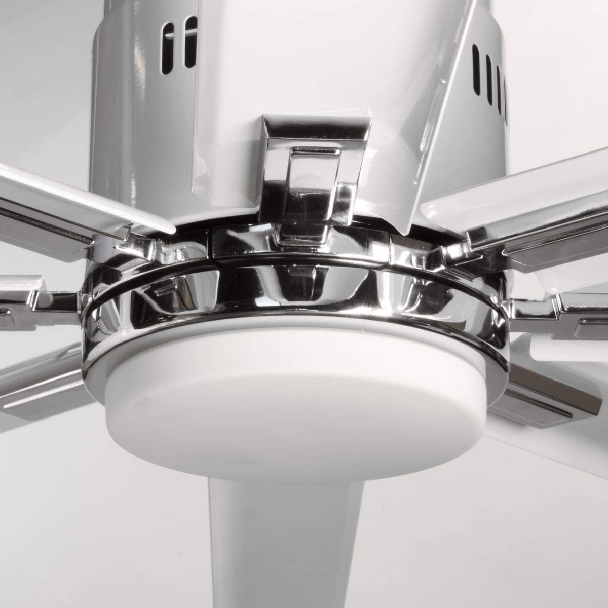 Progress Lighting P2550-3030K Vast Collection 72-in 18W LED Eight Blade Fan, White