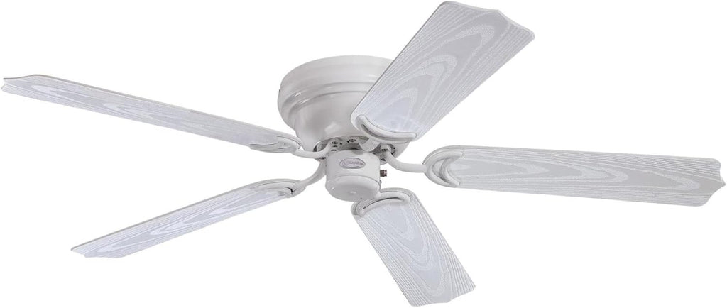 Westinghouse 7217200 Contempra 48-Inch Indoor/Outdoor Ceiling Fan, White Finish