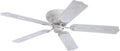 Westinghouse 7217200 Contempra 48-Inch Indoor/Outdoor Ceiling Fan, White Finish
