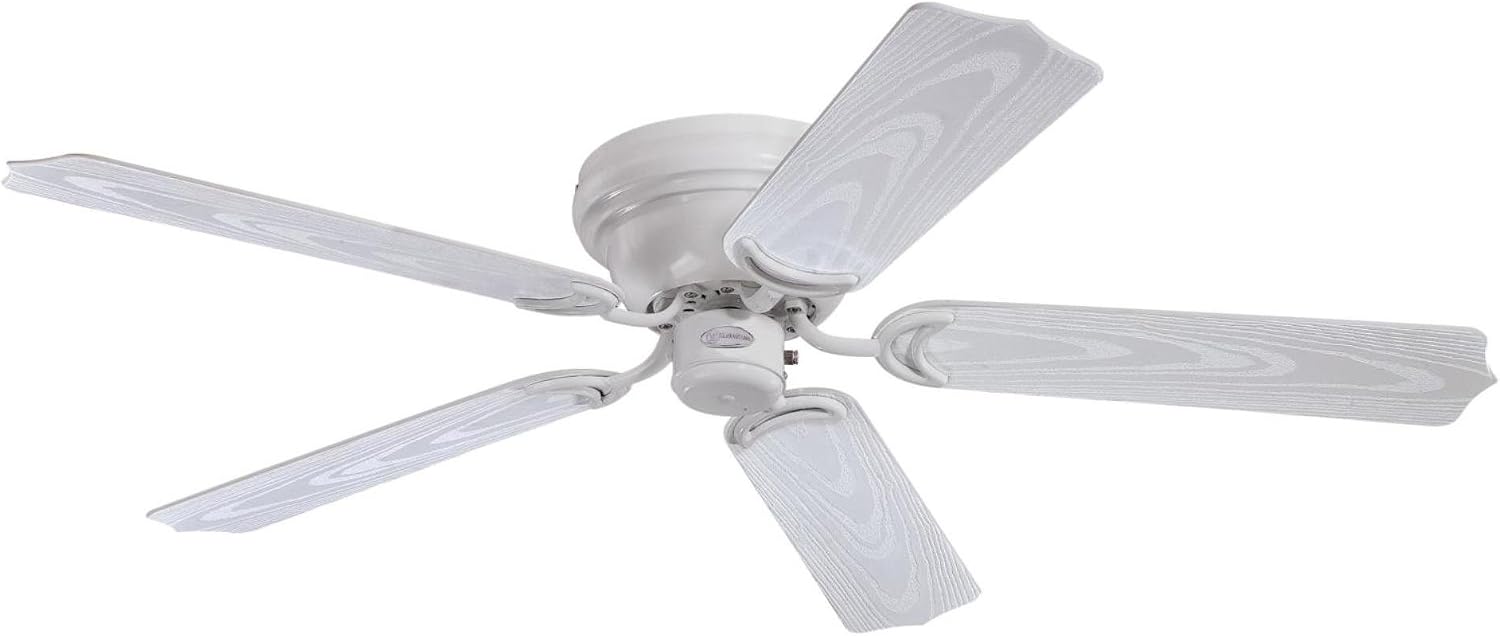 Westinghouse 7217200 Contempra 48-Inch Indoor/Outdoor Ceiling Fan, White Finish