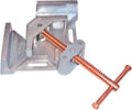 KANCA - AWC-90 Right Angle Clamp with Copper Plated Spindle, Spatter Resistant 2-Axis 90 Degree Welding Angle Clamp, Heavy Duty Cast Iron, 4 Inch Maximum Clamping Capacity