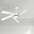 60 Inch Ceiling Fans with Lights and Remote, Modern Large Ceiling Fan with Reversible DC Motor, Dimmable LED, Memory Function & Timer, Quiet Outdoor Ceiling Fans for Patios Living Room Bedroom
