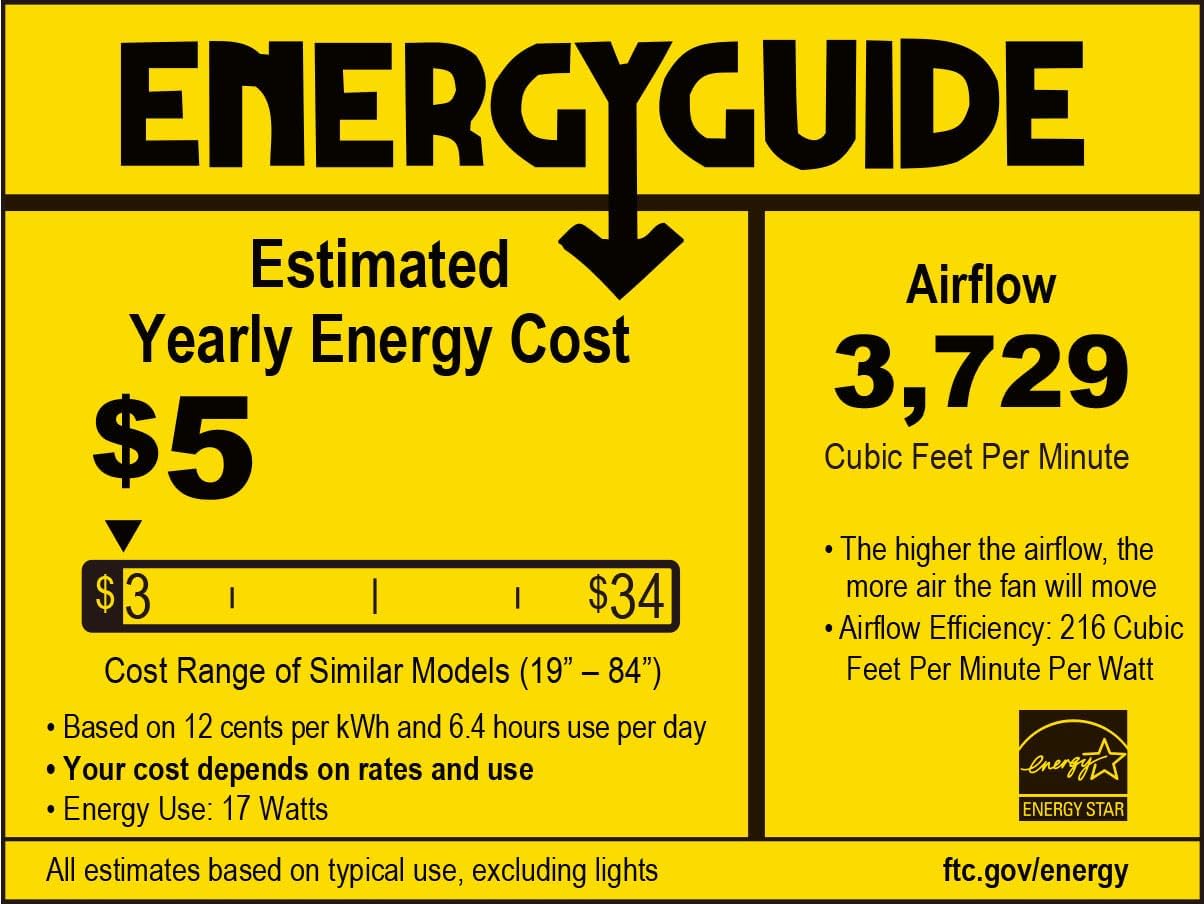 Fanimation Kute 52 inch Indoor/Outdoor Ceiling Fan - Black with Black blades