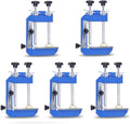 45° Stone Bevel Mitre Clamp Granite Marble Slab Install Bevel Fixture Hand Tool Countertop Seam Splicing Fixture Slab Install Tool (5pcs)