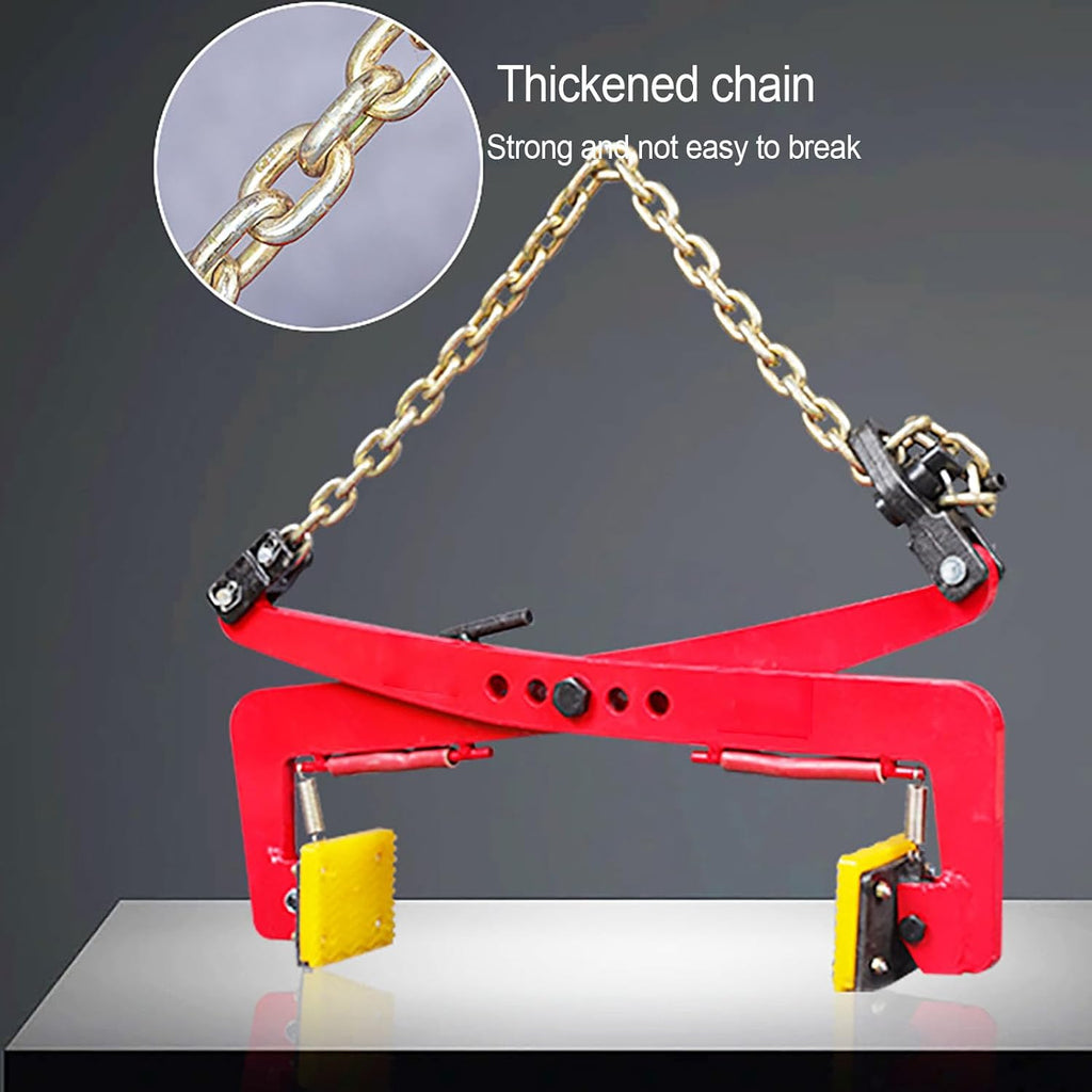 Adjustable Granite Curb Clamp, Heavy Duty Stone Lifting Clamps, Handling Stone Lifting Clamp, Marble Lifting Clamps, Material Transport Tool, for Industry Hoist Crane