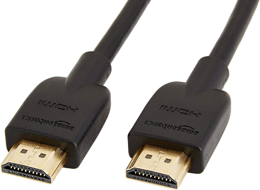 Amazon Basics High-Speed 4K Ultra HD HDMI 2.0 Cable for Blu-ray, 3 feet, Case of 90, 18 Gbps, 60 Hz, 2160p, 48 bit, Ethernet Ready, 3D, Black