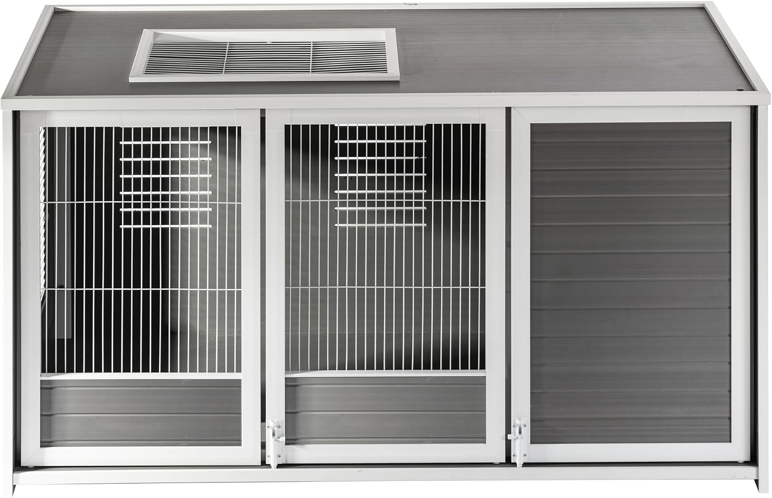 New Age Pet ECOFLEX Cozy Critter Chateau, Small Animal Hutch, 7.6 Sq Ft Living Space