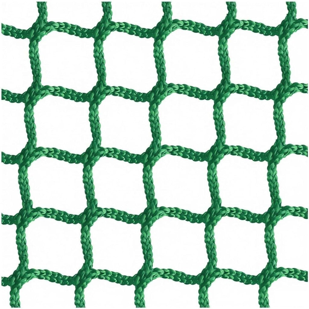 Safety Rope Net for Kids Balcony Netting for Pets Stair Railings Protection Nets Playground Sports Nets Green Climbing Safety net(4 * 6m)