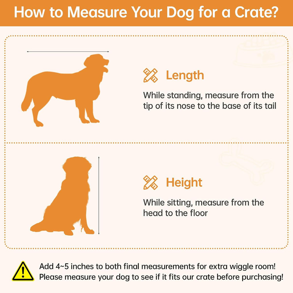 Dog Crate with Hidden Feeder Bowl & 3 Storage Drawers - 47.2' Wooden Dog Cage Indoor with Adjustable Shelf, 2 Doors Dog Kennel Furniture for Medium & Small Dogs, Multi-Functional Pet End Table