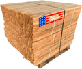 Sandbaggy 48' Wooden Grading Stakes - Made in The USA - 2' Thick Heavy Duty for Construction, Gardening, Surveying, Concrete Forms - Douglas Fir Wood (750 Stakes - 1 Pallet, 2' x 2' x 48')
