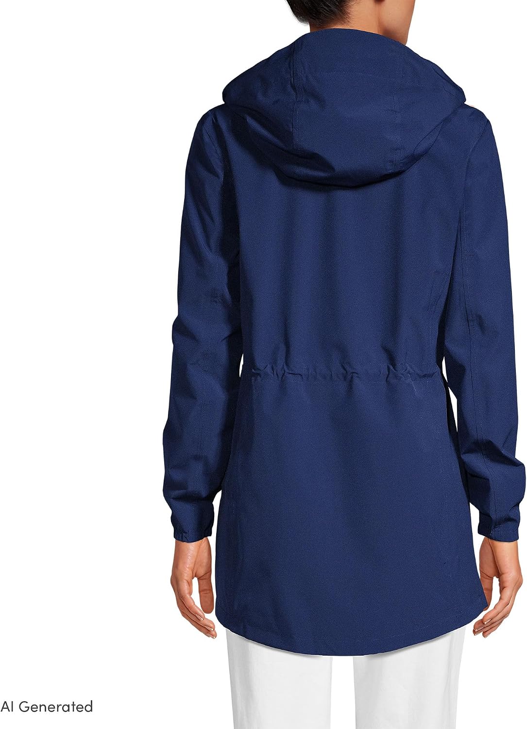 Lands' End Squall Packable Waterproof Raincoat