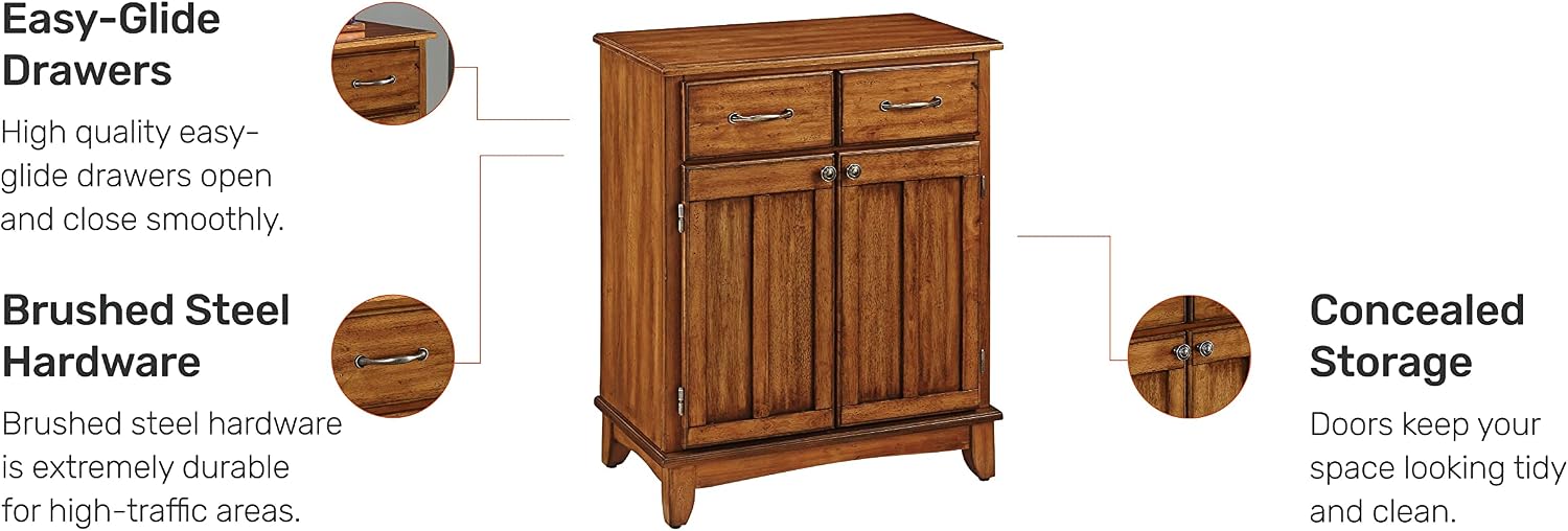 Homestyles Buffet of Buffets Cottage Oak Buffet