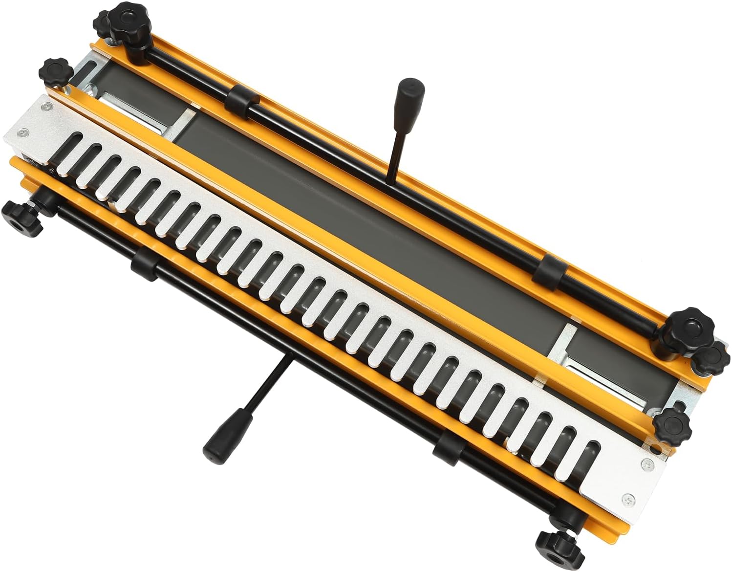24' Dovetail Jig Machine, Versatile Dovetail Jig Kit Dovetail Gripper Cable Machine Portable Woodworking Tool Mini Template Kit for Precise Alignment, 0.512-1.18in Thickness, 11.8-19.69in Width