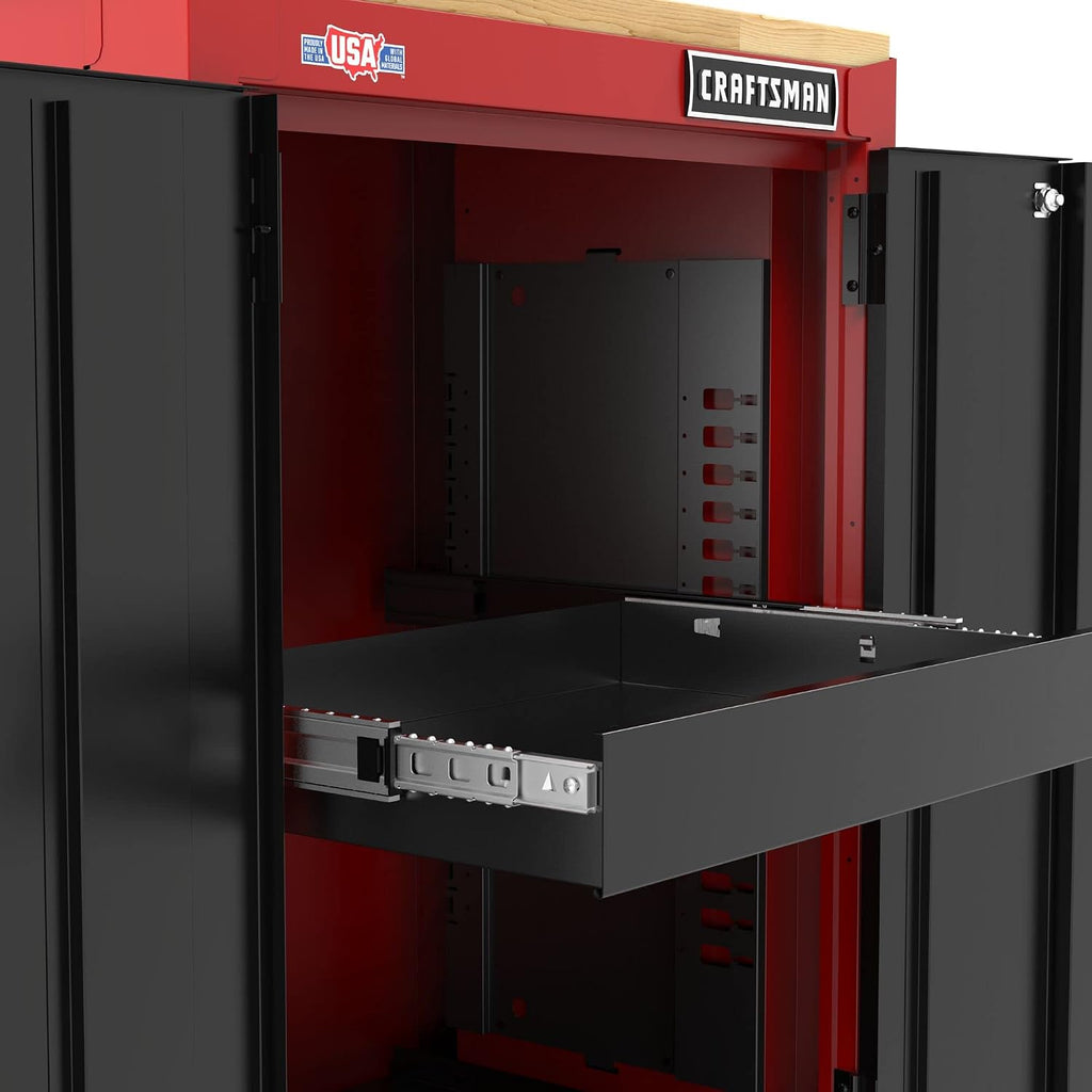 CRAFTSMAN Garage Storage Cabinet, Metal, Base, 2-Door (CMST22603RB)