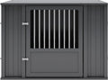 New Age Pet® Durable ECOFLEX® Large Dog Crate with Flexible Door Placement in Black