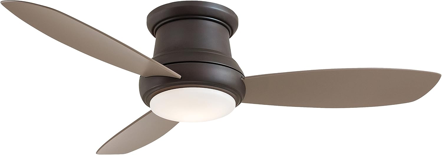 Minka Lavery F474-ORB Aire Flush Mount Ceiling Fan, 52'