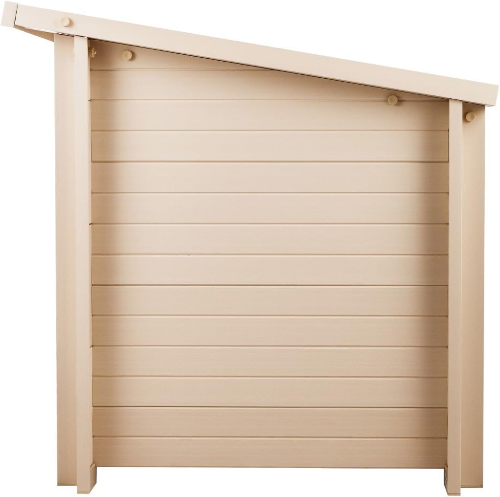 New Age Pet ECOFLEX Fontana Chicken Coop, Urban Barn for 2 to 3 Chickens, Easy Assembly, Eco Friendly & Durable, Tan