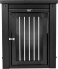 New Age Pet ECOFLEX InnPlace Dog Crate & End Table, Furniture-Style Indoor Kennel for Crate-Trained Dogs, Stainless Steel Spindles, 10-Year Warranty. 4 Colors, 4 Sizes