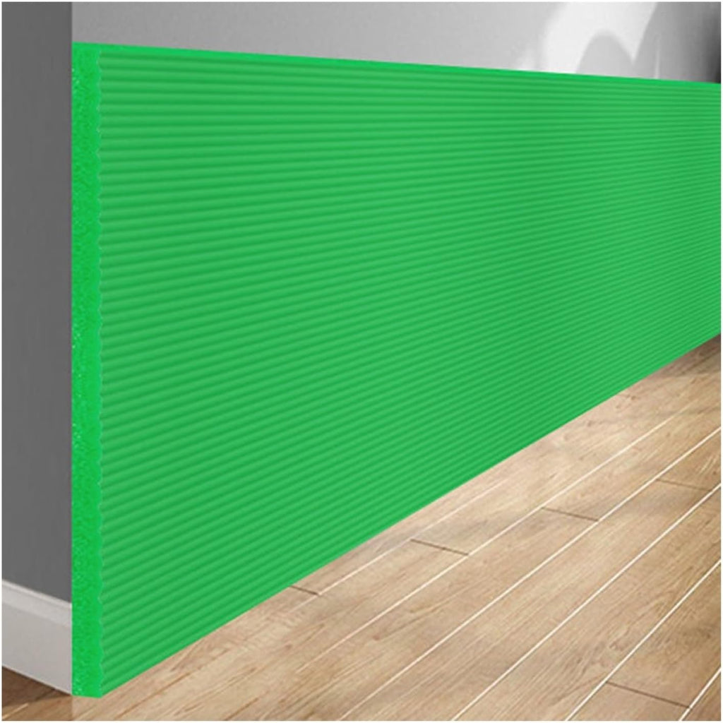 Foam Edge Protectors - Safety Bumper Strip for Garage Wall Guards, Furniture Corner Padding for Tables, Chairs, Headboards, Playroom & Bedroom (Red, 110cm)