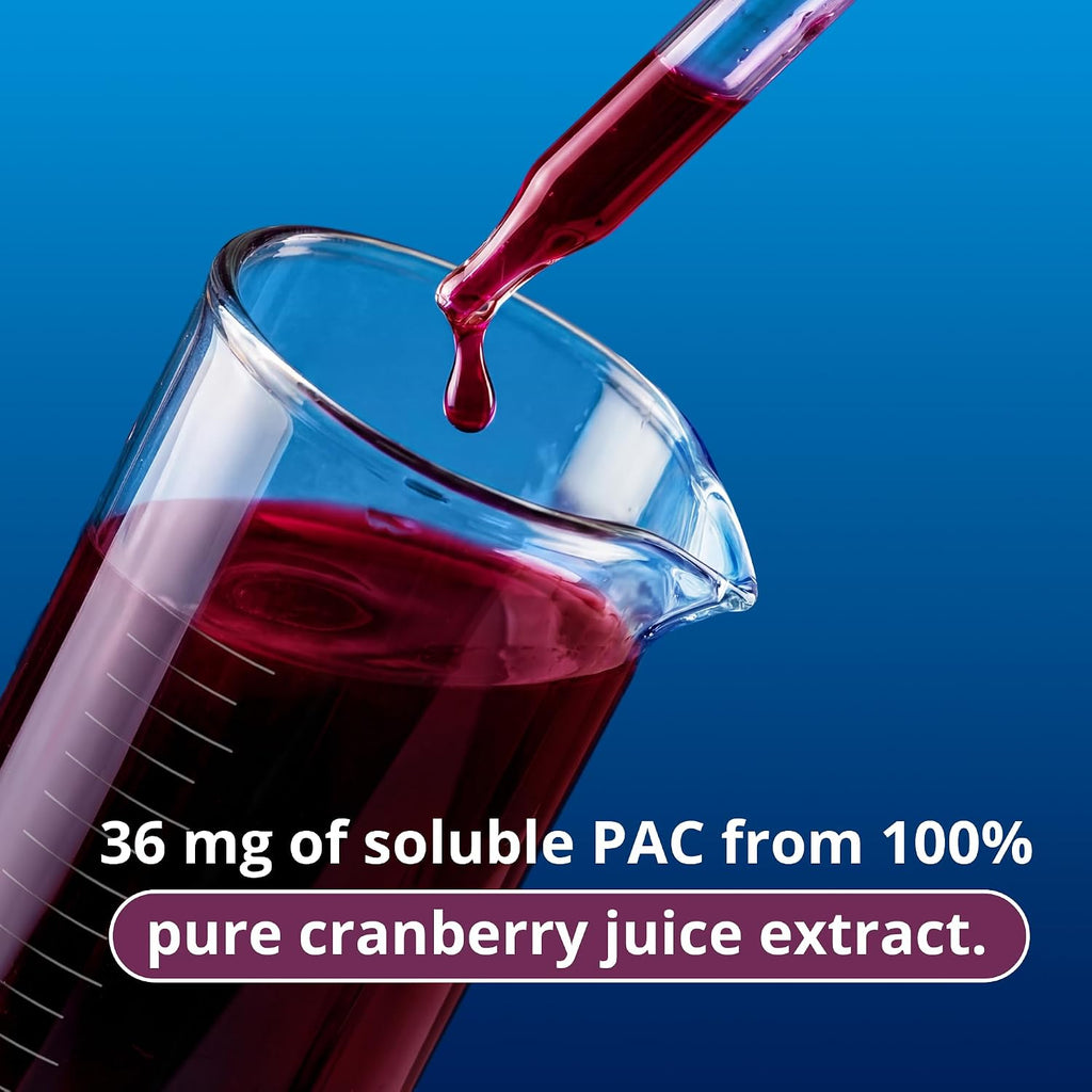Solv Wellness GennaMD Cranberry Supplement for Urinary Tract Health Support - Advanced 36 mg Soluble PAC from 100% Cranberry Juice Extract - Small, Easy-to-Swallow Capsules - 90 Capsules