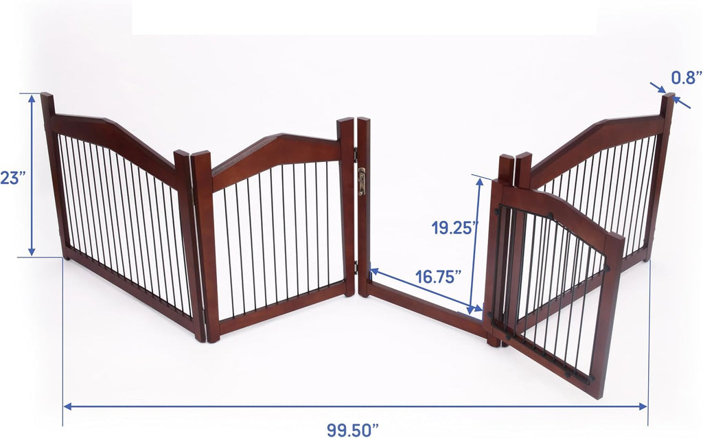 Merry Pet 2-in-1 Configurable Pet Crate and Gate, Medium