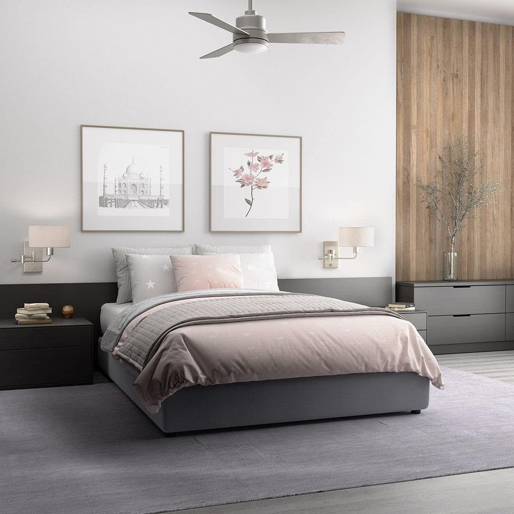 Progress Lighting Trevina II Collection 52' Three-Blade Nickel Ceiling Fan