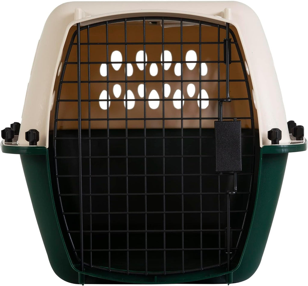 Petmate Ruffmaxx Dog Kennel Pet Carrier & Crate 24' (10-20 Lb), Outdoor and Indoor for Large, Medium, and Small Dogs - Made from Durable Recycled Material w/ 360-Degree Ventilation, Made in USA