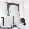 Roof Window Film Heat Reflector Privacy Films Blackout Window Cover Sunshade Anti-Glare For Office Bathroom Home Thermal 8mm Aluminum Foil(142 x 251cm/56'x99')
