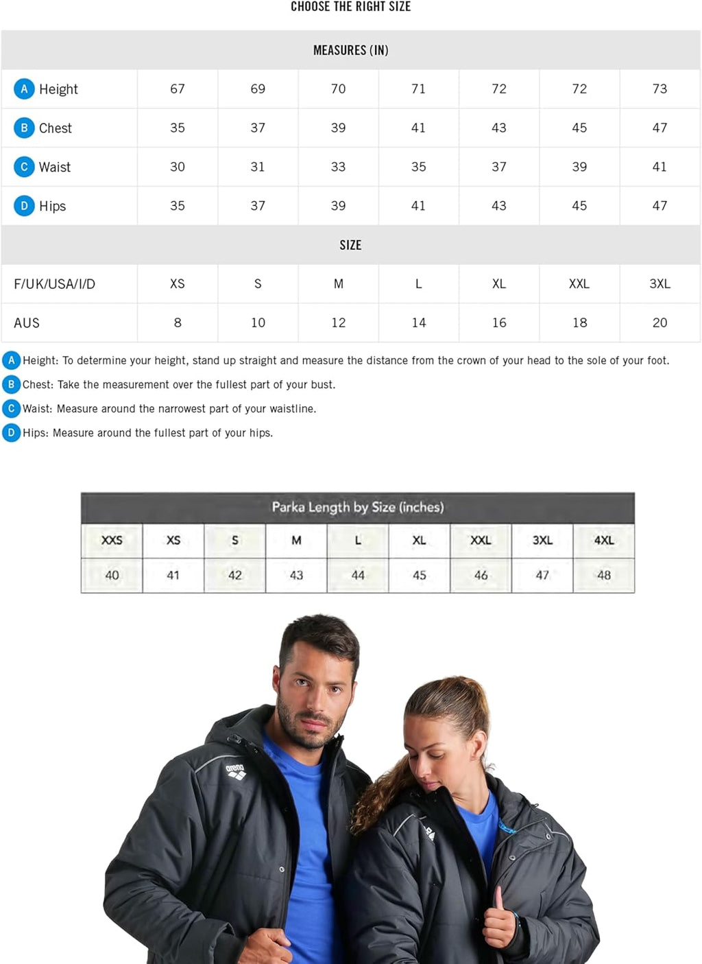 ARENA Team Solid Parka