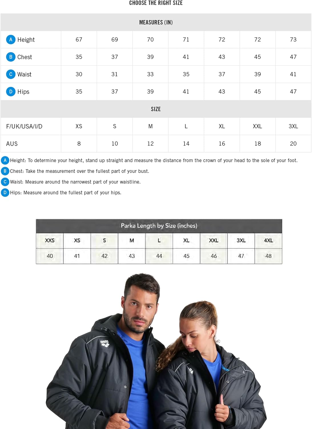 ARENA Team Solid Parka