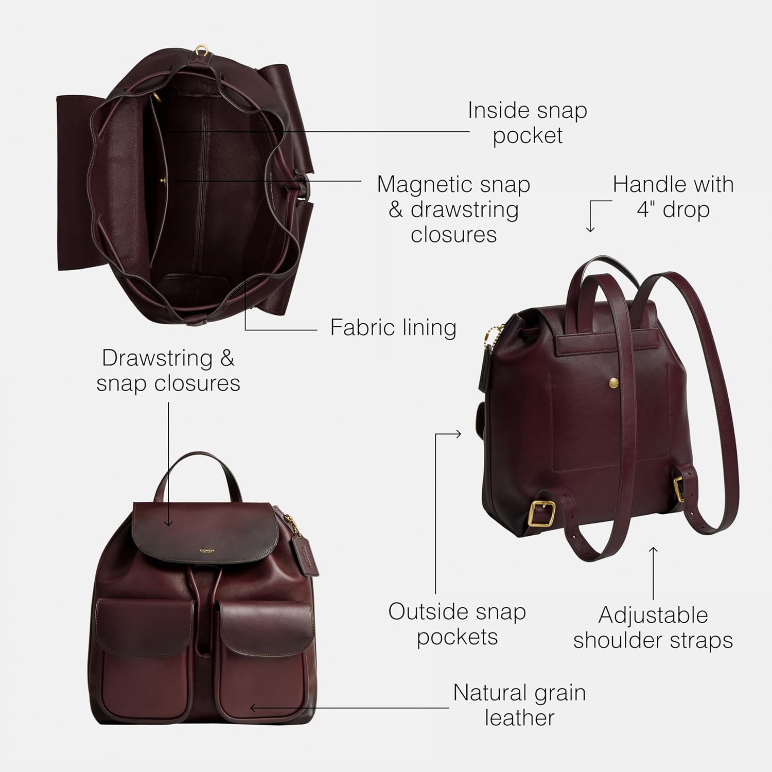 COACH Crosby Backpack 28