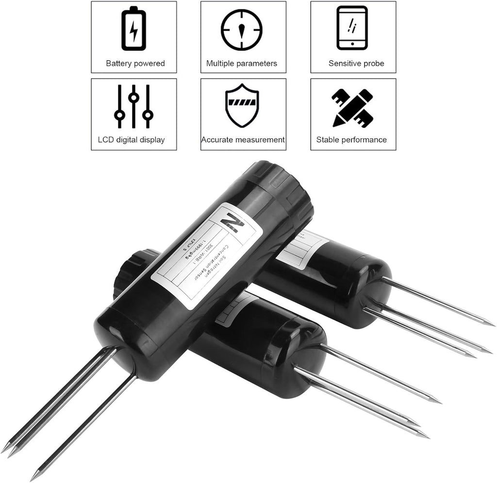 01 Soil Tester | NPK Meter Sensor | Intelligent Nutrient Fertilizer Detector | Soil Tester Digital Soil Test Kit for N, P and K | Gardening Tool, 1 Pack for Garden, Lawn, Farm, Indoor & Outdoor Use